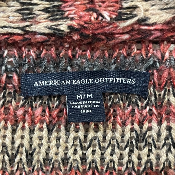 American eagle outfitters Striped Open Front Cardigan Sweater - Picture 2 of 4